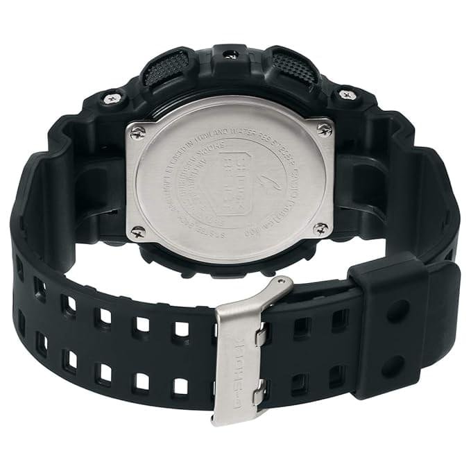 G-Shock GA-100-1A1DR Analog-Digital Black Dial Men Watch Black - Image 2
