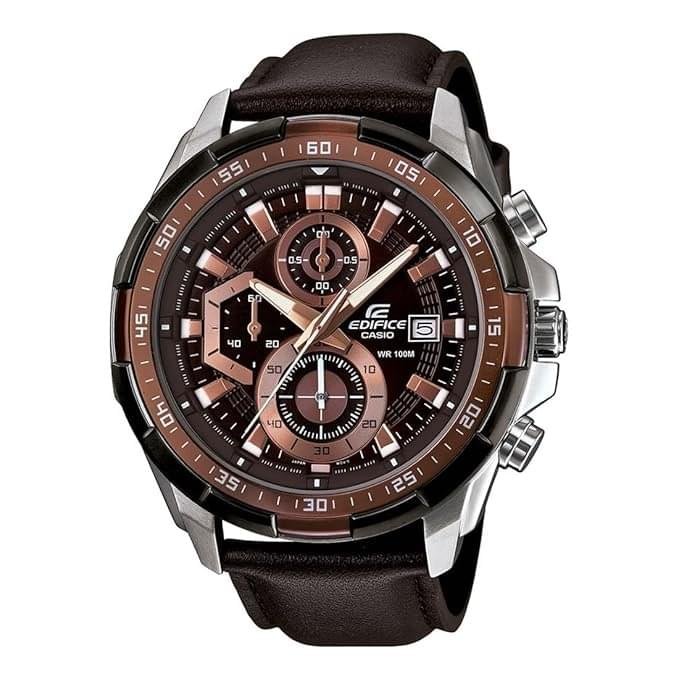 EFR-539L-5AVUDF Brown Analog Watch - Image 1